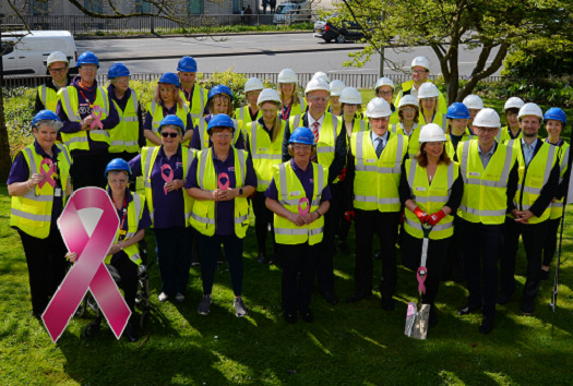 Construction begins on new Breast Cancer Unit as fundraising efforts continue