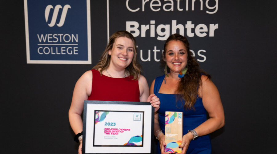 We’ve won a Weston College Business Award!