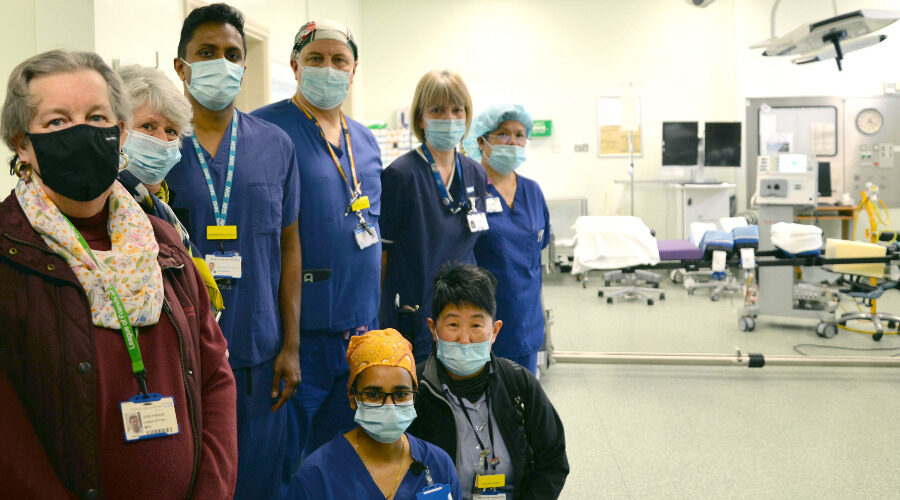 Friends’ gift helps improve the safety of spinal procedures in Somerset