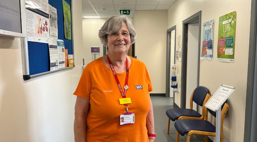 Meet volunteer Wendy – one of our NHS 75 babies