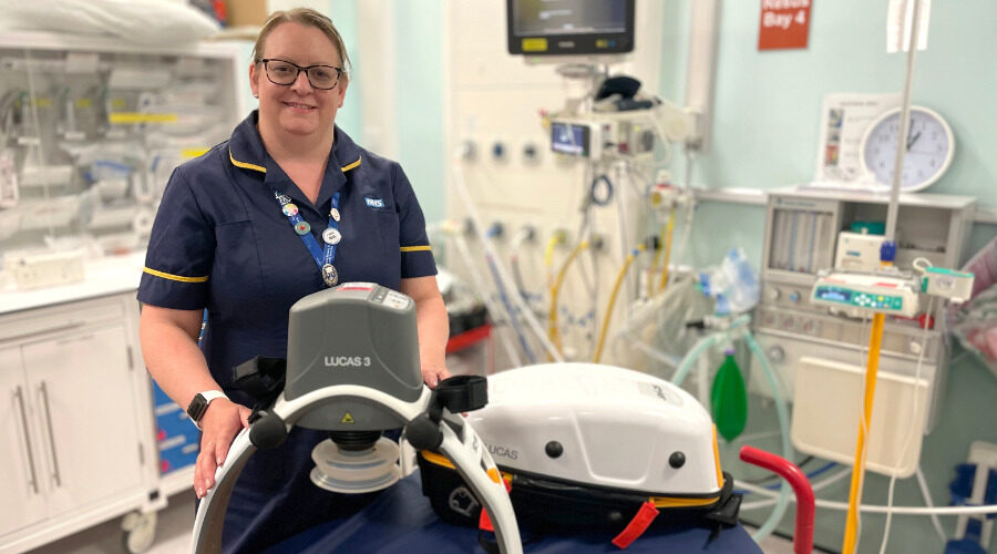 New life-saving CPR machine introduced at Musgrove Park Hospital